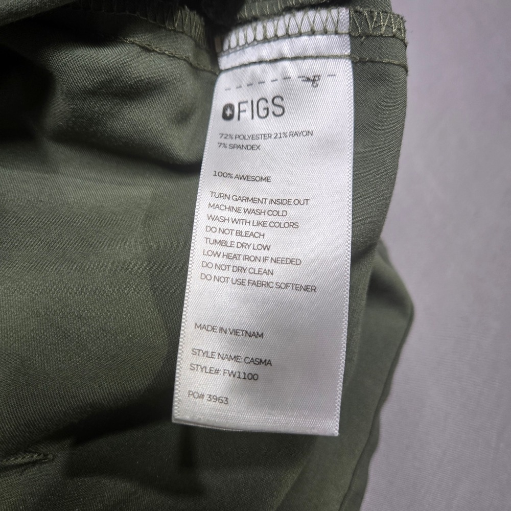 FIGS Casma Three Pocket Scrub Top XXS Style #FW1100 #PO3963 - Picture 3 of 4